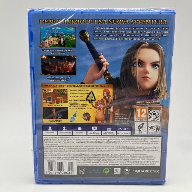 Dragon Quest XI S: Echi Di Un'era Perduta Edizione Definitiva Sony Playstation 4 Pal Ita (NUOVO)