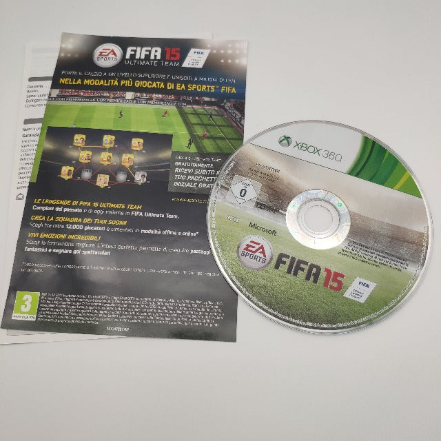 Fifa 15 X360 Xbox 360 EA Pal Ita (USATO)