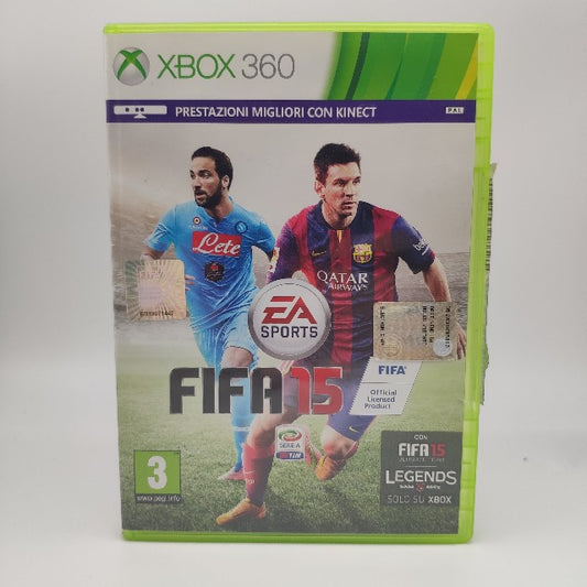 Fifa 15 X360 Xbox 360 EA Pal Ita, messi ed higuain in copertina