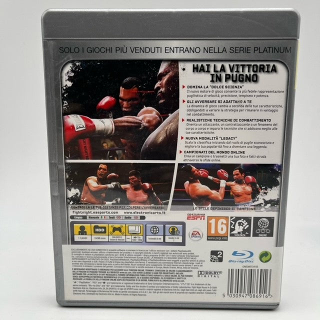 Fight Night Round 4 Platinum Sony Playstation 3 Pal Ita (USATO)