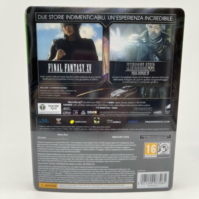 Final Fantasy XV Deluxe Edition Microsoft Xbox One Pal Ita (USATO)