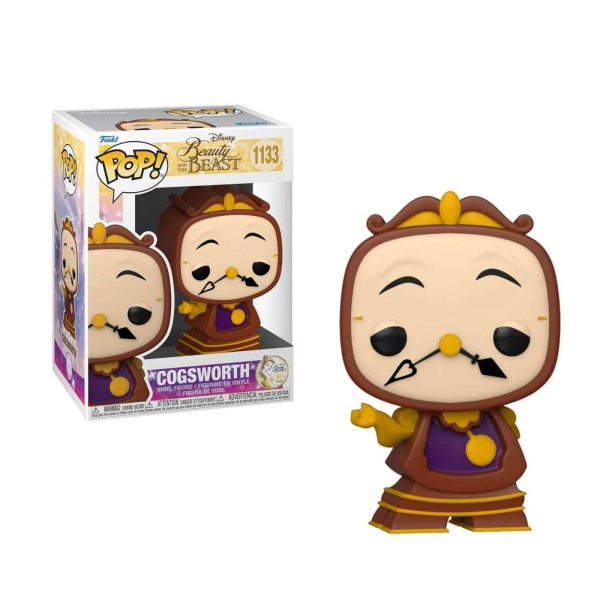 Funko Pop 1133 Disney Beauty and the Beast Cogsworth