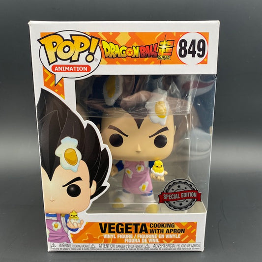 Funko Pop! 849 Dragon Ball Vegeta Cooking With Apron (Special Edition)