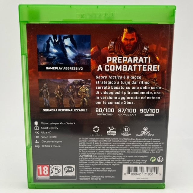 Gears Tactics Microsoft Xbox One Pal Ita (USATO)