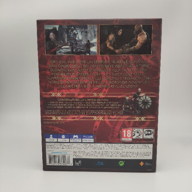 God Of War Limited Edition PS4 Playstation 4 PAL ITA (USATO)