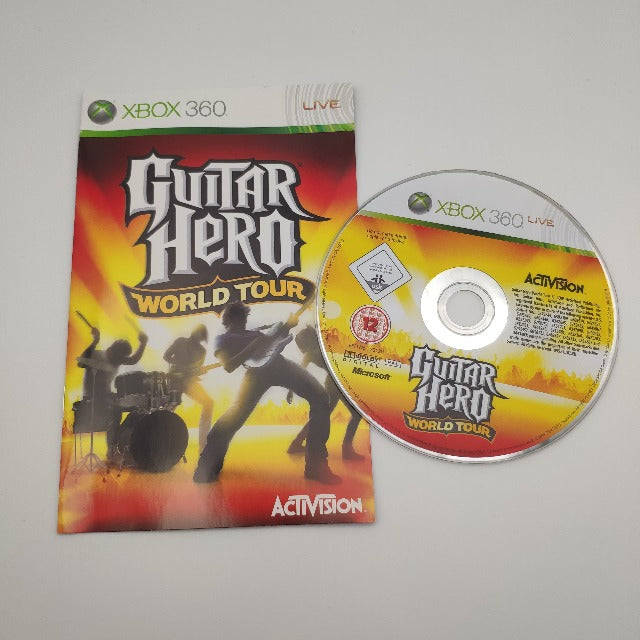 Guitar Hero World Tour X360 Xbox 360 Activision Pal Uk Bundle Copy (USATO)