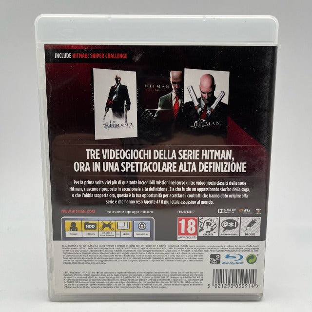 Hitman HD Trilogy PS3 Playstation 3 PAL ITA (USATO)