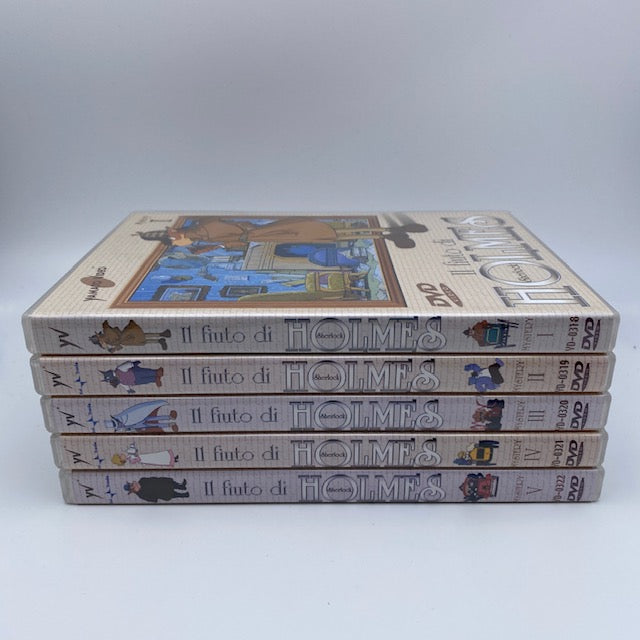 Il Fiuto Di Sherlock Holmes DVD Yamato Video 5 Dischi Serie Completa (USATO)