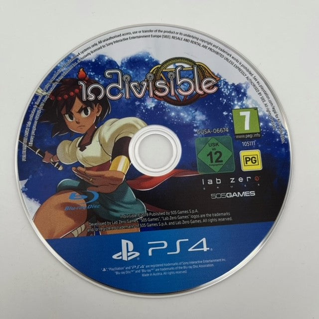 Indivisible Sony Playstation 4 Pal Ita (USATO)