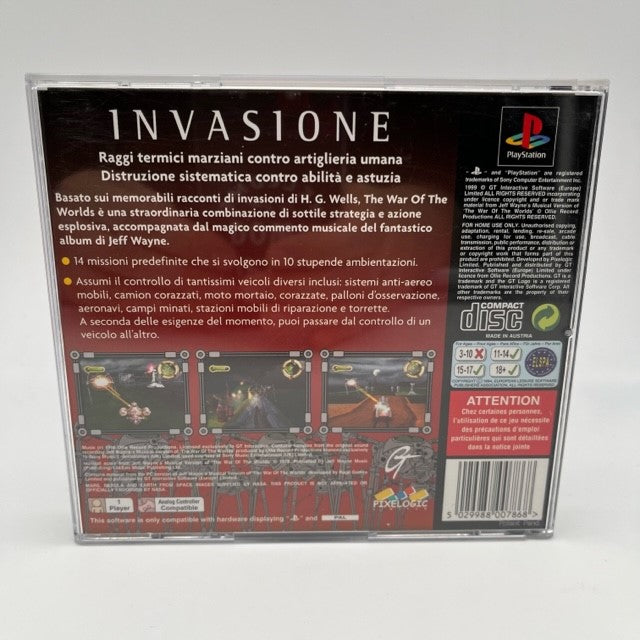 Jeff Wayne's The War of the Worlds Sony Playstation 1 Pal Ita (USATO)