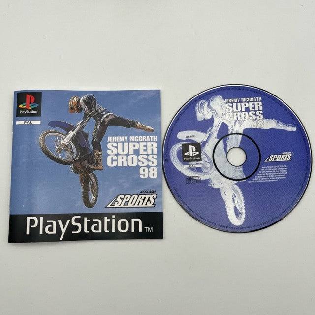 Jeremy Mcgrath Super Cross 98 Sony Playstation 1 Pal Multi (USATO)