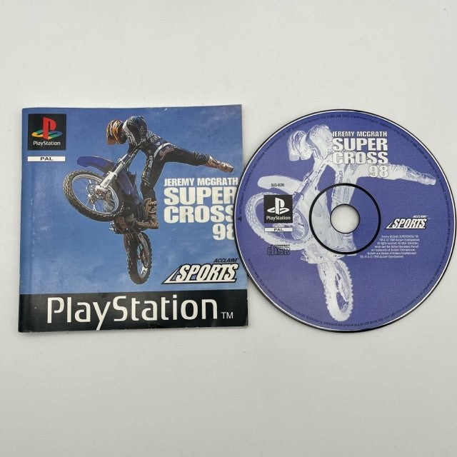 Jeremy Mcgrath Super Cross 98 Sony Playstation 1 Pal Multi (USATO)