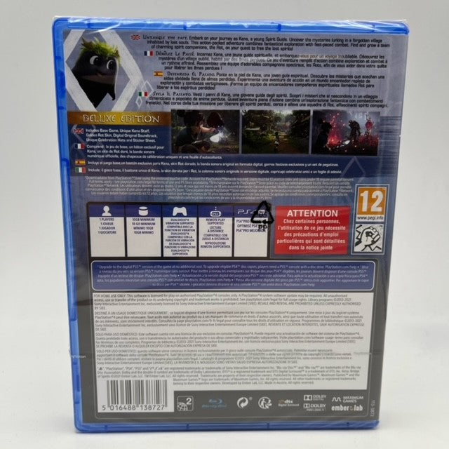 Kena Bridge Of Spirits Deluxe Edition Sony Playstation 4 Pal Multi (NUOVO)
