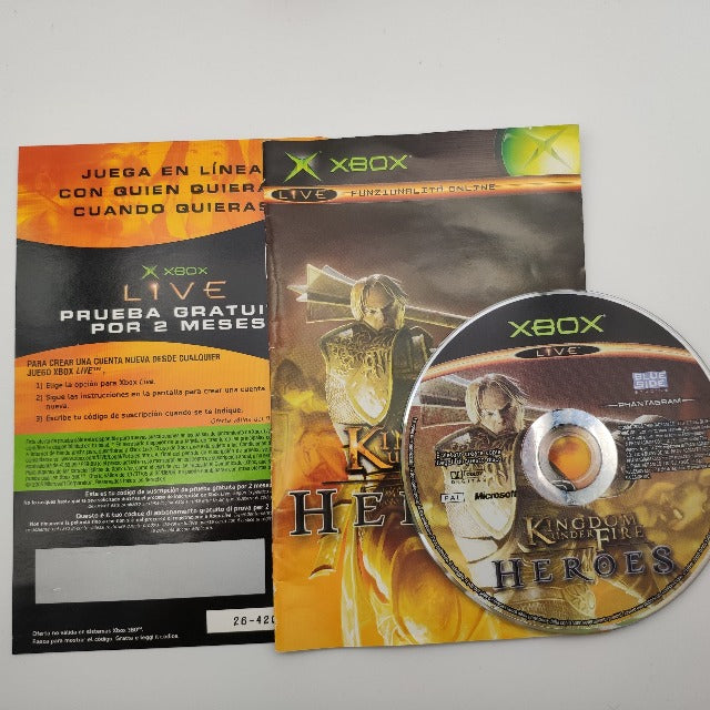 Kingdom Under Fire Heroes PAL ITA Xbox (USATO)