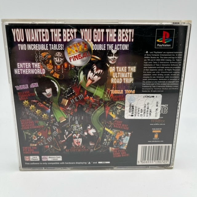 Kiss Pinball Sony Playstation 1 Pal Uk (USATO)