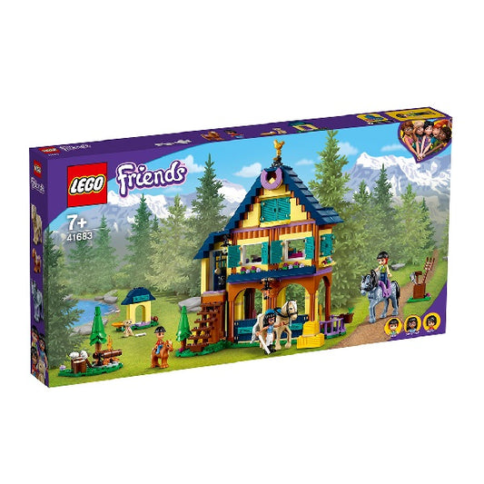 Confezione originale Lego con loghi friends centro equestre foresta colori viola blu verde