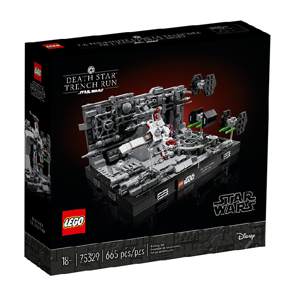 Set Lego  Star Wars "Volo sulla trincea della Morte Nera), scatolato.