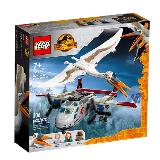LEGO 76947 Jurassic World Dominion Quetzalcoatlus Agguato Aereo