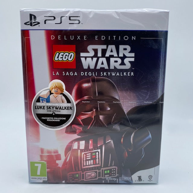 LEGO Star Wars The Skywalker Saga Deluxe Edition - PS5 - Luke Minifigure  -NEW!!