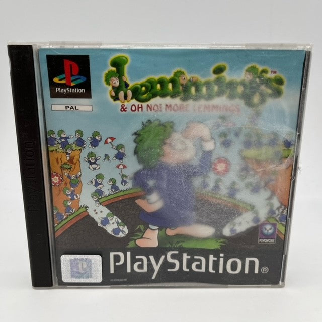 Lemmings & Oh No! More Lemmings Sony Playstation 1 Pal Multi (USATO)