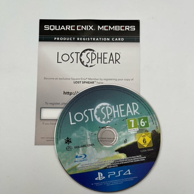 Lost Sphear Sony Playstation 4 Pal Ita (USATO)