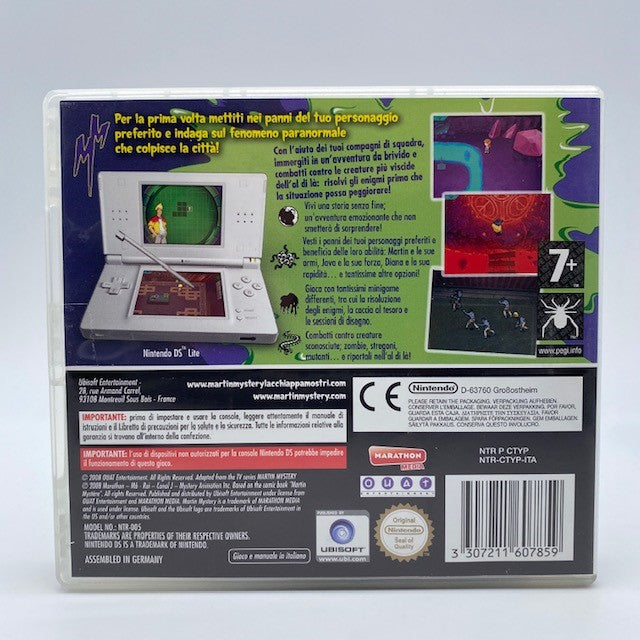 Martin Mystery L'acchiappamostri Nintendo DS NDS Pal Ita (USATO)