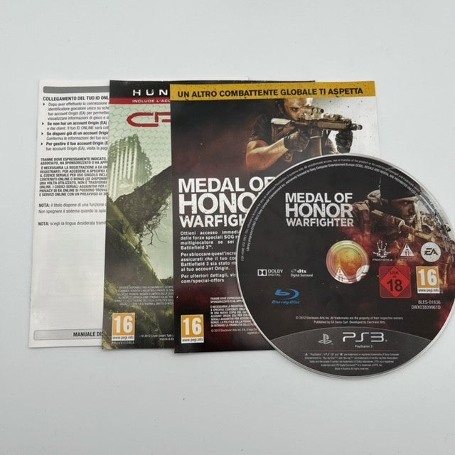 Medal Of Honor Warfighter Limited Edition Sony Playstation 3 Pal Ita (USATO)