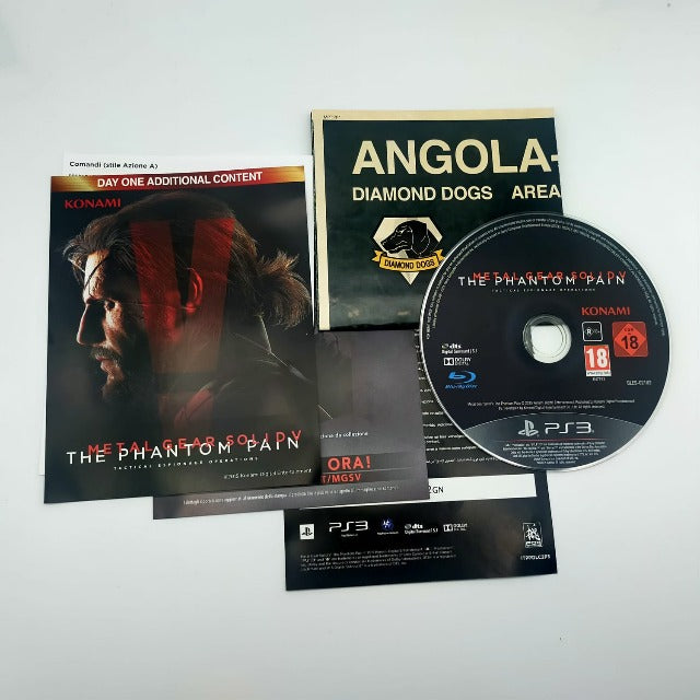 Metal Gear Solid V 5 The Phantom Pain-Day One Edition PS3 Playstation 3 Konami Pal Ita (USATO)