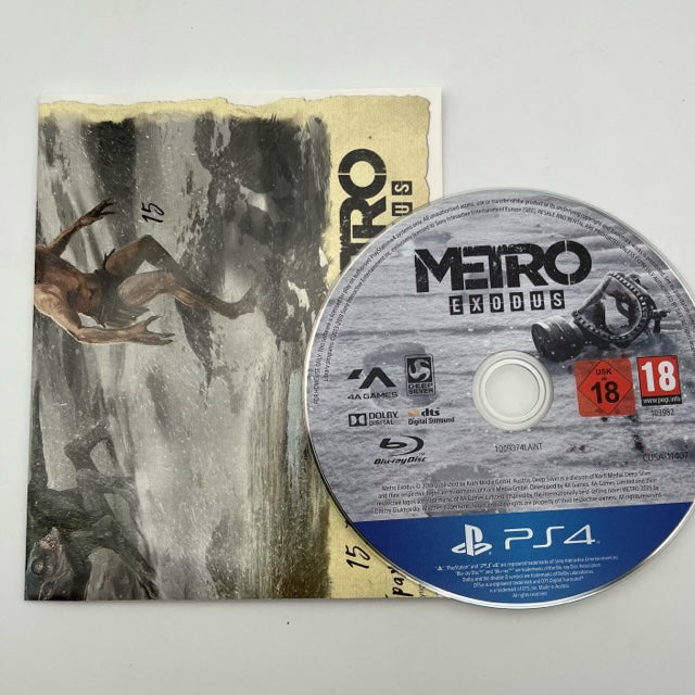 Metro Exodus PS4 Playstation 4 Pal Ita (USATO)