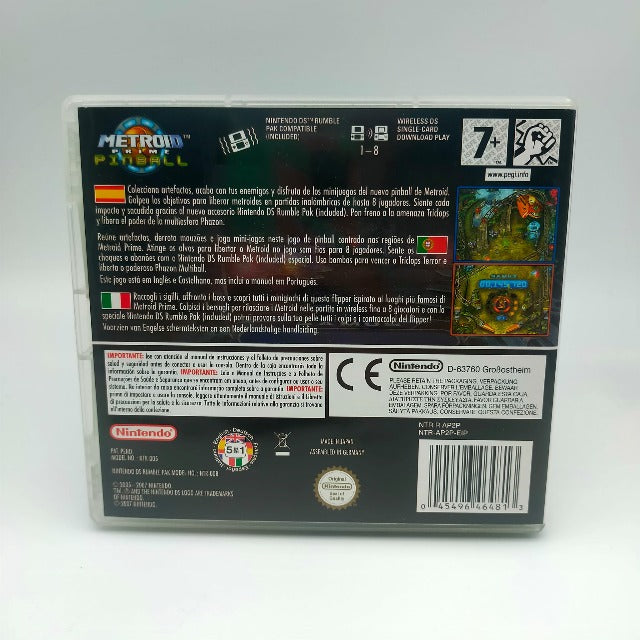 Metroid Prime Pinball Nintendo DS NDS Pal Ita/Spa (USATO)