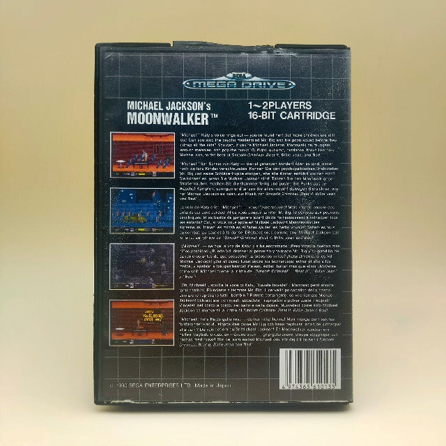 Michael Jackson's Moonwalker Sega Mega Drive PAL (USATO)