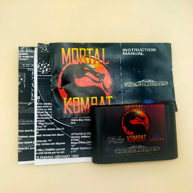 Mortal Kombat Sega Mega Drive Acclaim Pal (USATO)