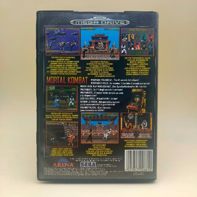 Mortal Kombat Sega Mega Drive Acclaim Pal (USATO)