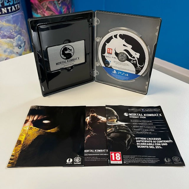 Mortal Kombat X 10 Kollector's Edition PS4 Playstation 4 PAL ITA (USATO)