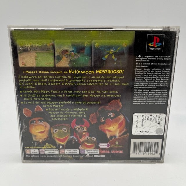 Muppet Monster Adventure Sony Playstation 1 Pal Ita (USATO)
