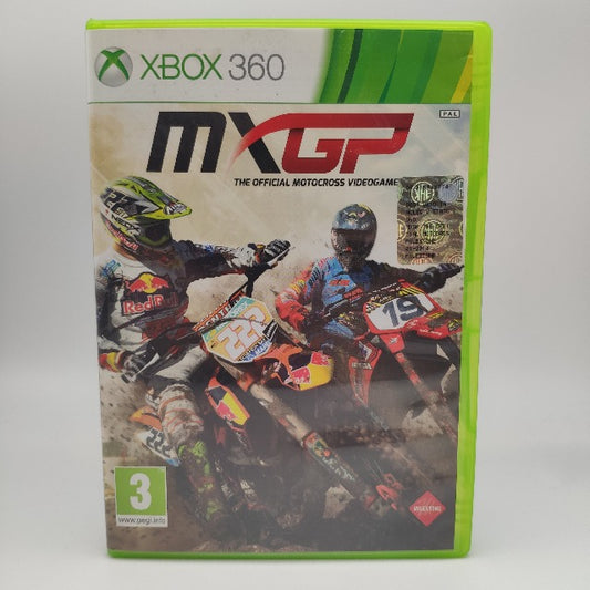MXGP: The Official Motocross Videogame X360 Xbox 360 Milestone Pal Ita, due moto su pista sterrata in copertina