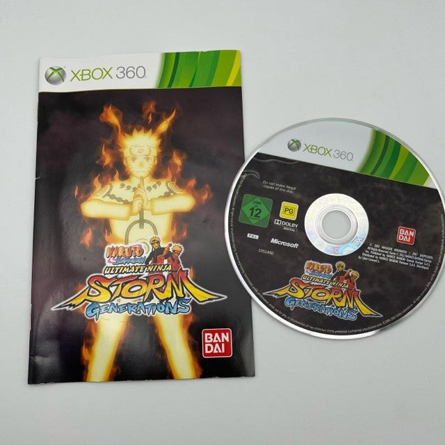 Naruto Shippuden Ultimate Ninja Storm Generations Microsoft Xbox 360 Pal Ita (USATO)