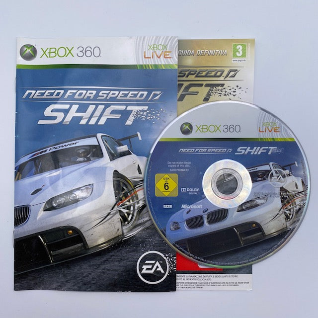Need For Speed Shift X360 Xbox 360 EA Pal Ita (USATO)