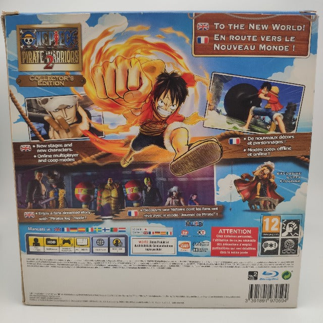 One Piece Pirate Warriors 2 Collectors Edition PS3 Playstation 3 PAL UK/FRA