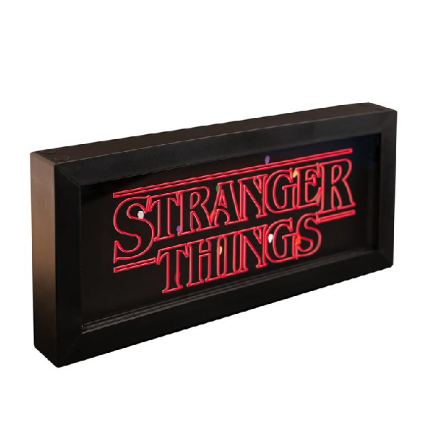 Stranger Things - Lampada Logo Double Face