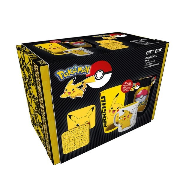 Pokemon - Gift Box 3 in 1 Pikachu