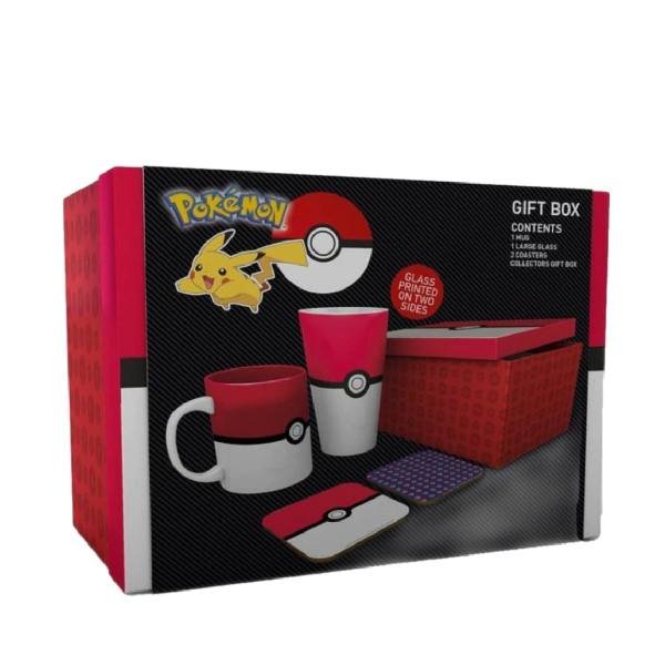 Pokemon - Gift Box 3 in 1 Pokeball