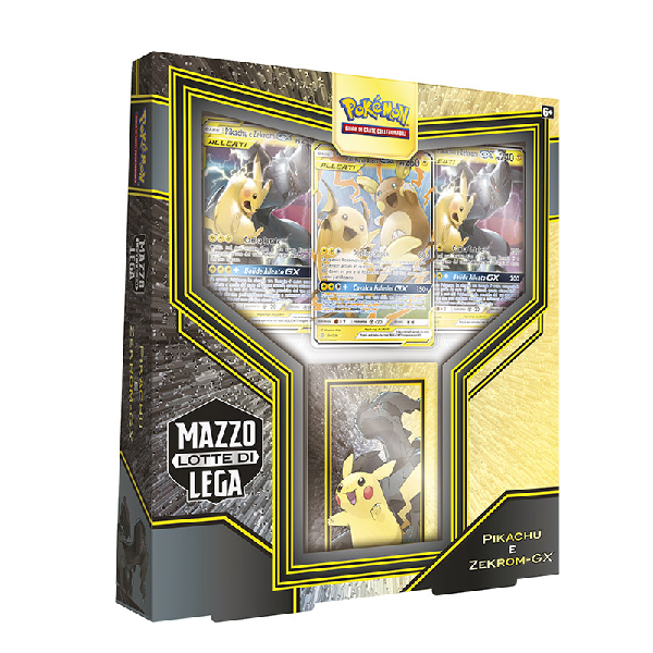Pokemon Mazzo Lotte di Lega GX Reshiram e Charizard / Pikachu e Zekrom