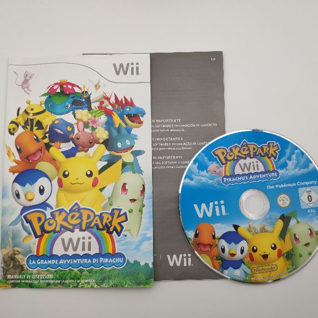 Pokepark Wii: La Grande Avventura Di Pikachu Nintendo Selects PAL ITA WII (USATO)