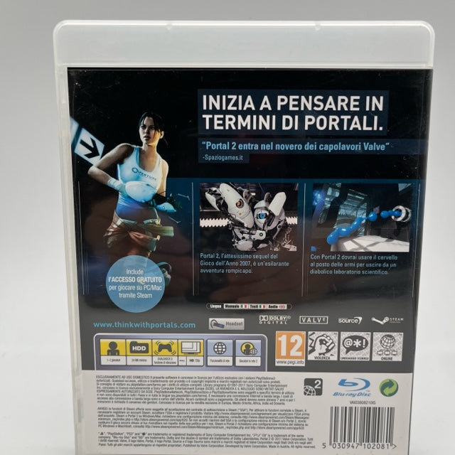 Portal 2 Ps3 Playstation 3 PAL ITA (USATO)