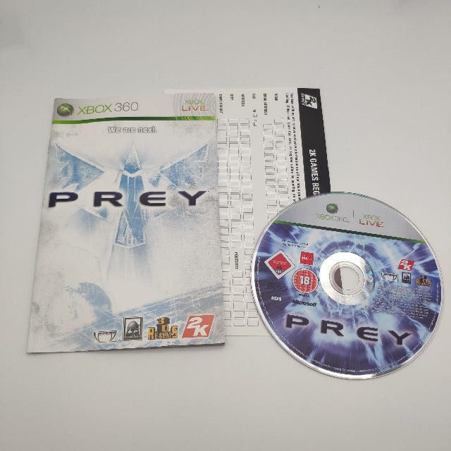 Prey X360 Xbox 360 2k 3D Realms Pal Uk (USATO)