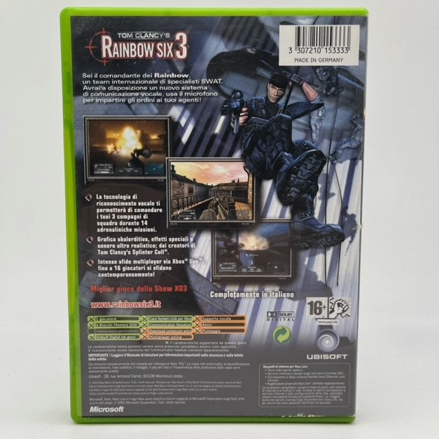 Tom Clancy's Rainbow Six 3 Microsoft Xbox Pal Ita (USATO)