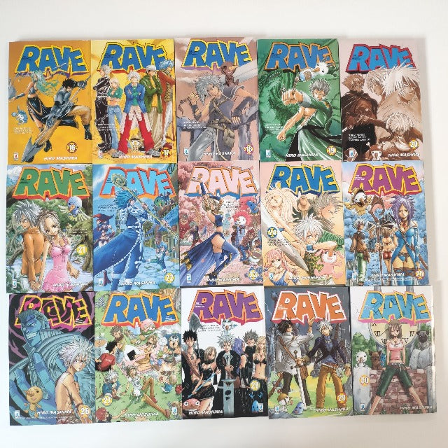 Rave Manga Star Comics Prima Stampa Hiro Mashima Serie Completa 1/35 + Numeri Speciali