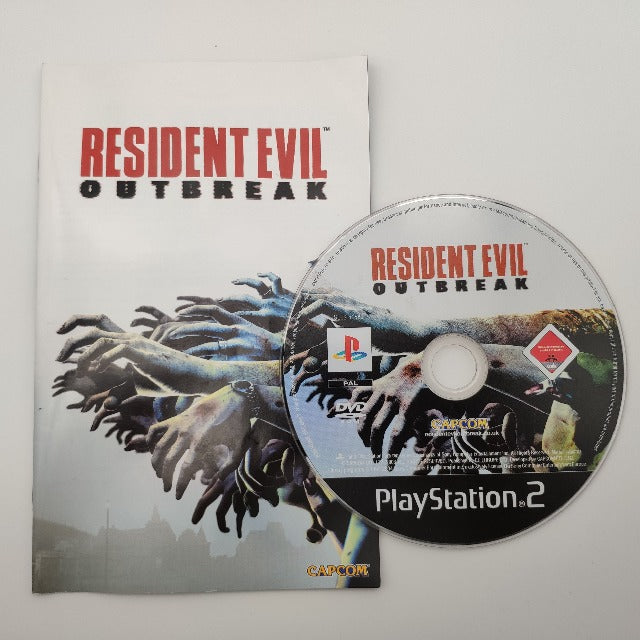 Resident Evil Outbreak PAL UK PS2 (USATO)
