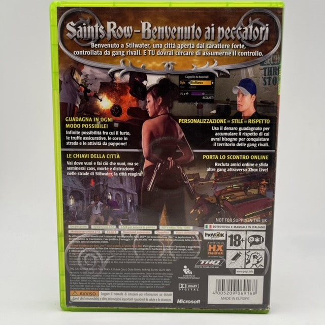 Saints Row Microsoft Xbox 360 Pal Ita (USATO)